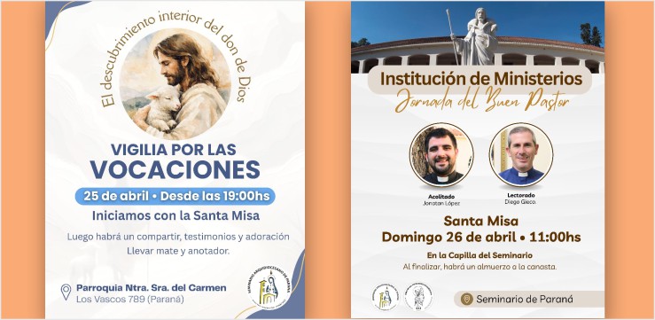 Vigilia por la Vocaciones e Institución de Ministerios